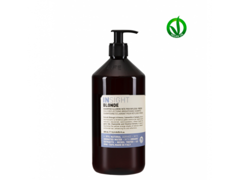 INSIGHT BLONDE Šaltus atspalvius suteikiantis šampūnas, 900 ml INSIGHT BLONDE Šaltus atspalvius suteikiantis šampūnas, 900 ml